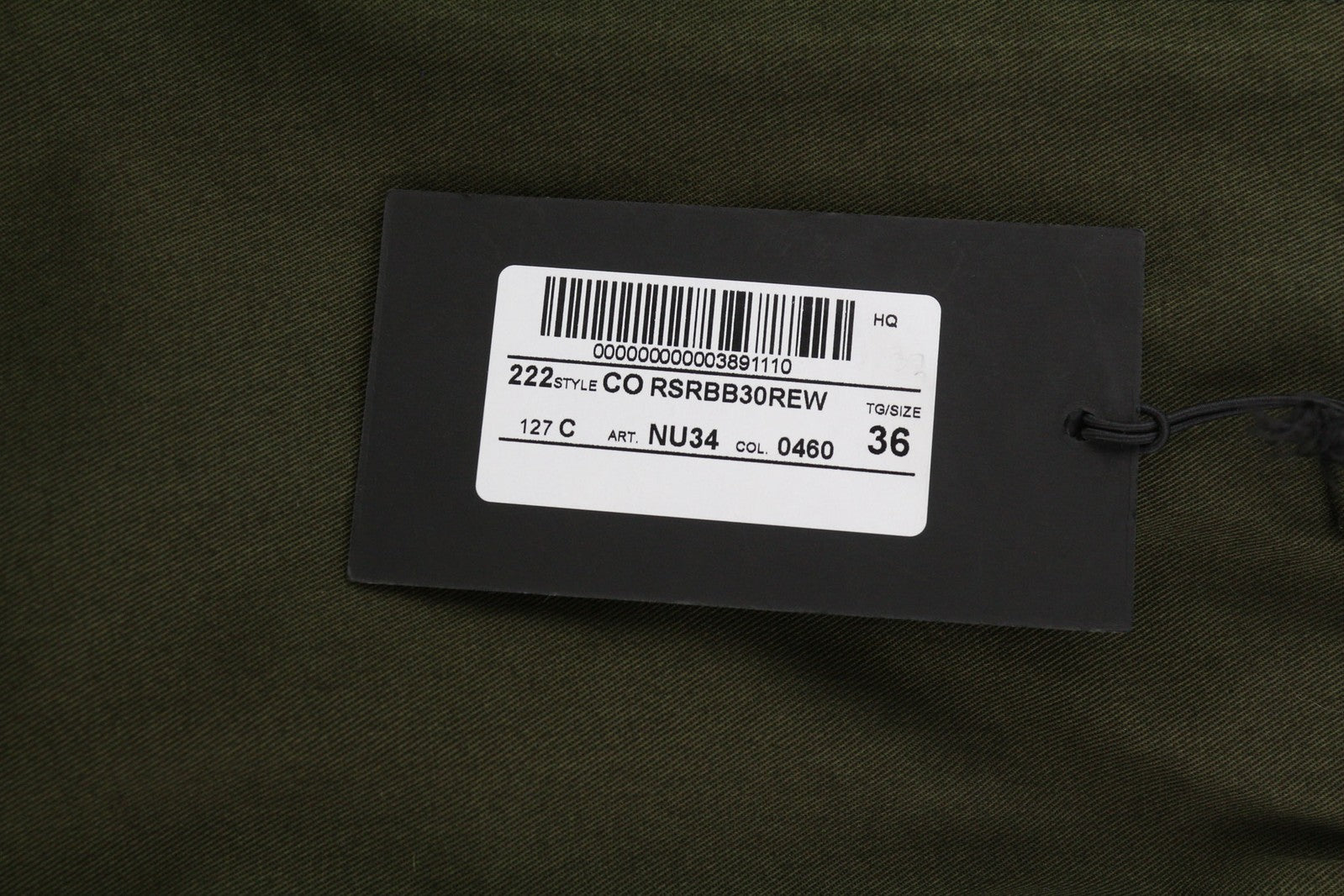 PT TORINO The Rebel Mens Trousers W36 Dark Brown Elastic Waist Turn-Up Button