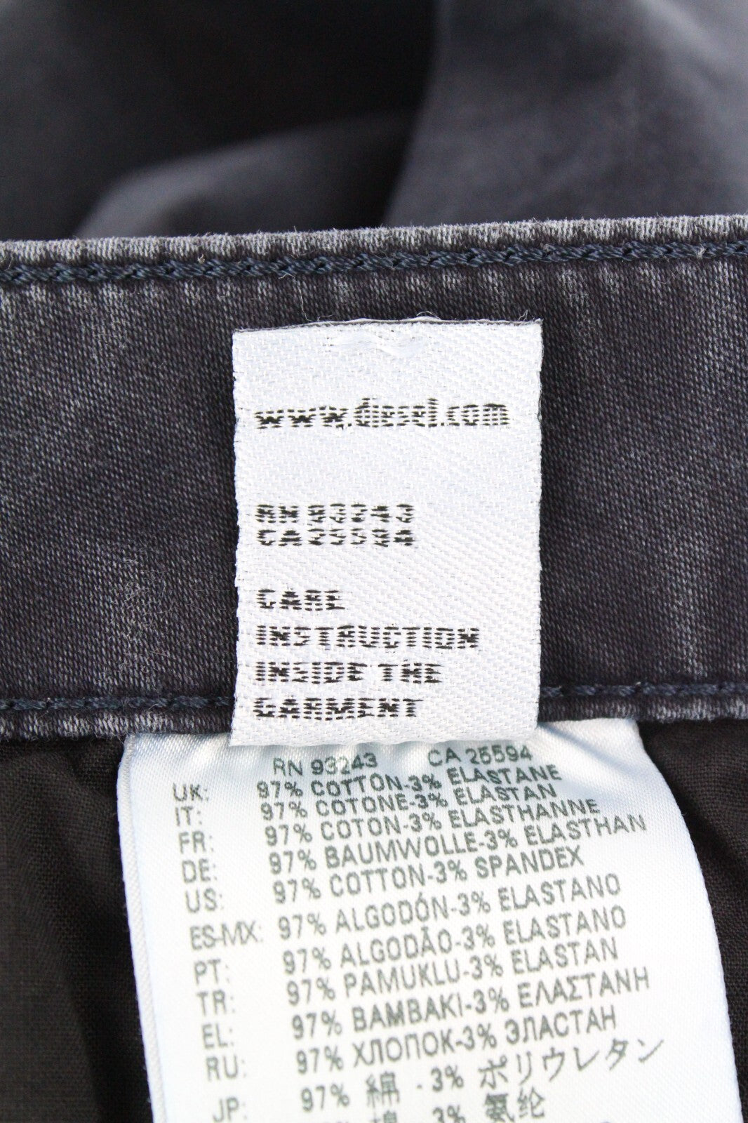 DIESEL D-Bazer 0699P Men's Jeans W30/L34 Denim Cotton Stretch Blue Taper Fit