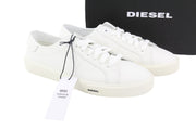 DIESEL S-Mydori LC W Women Sneakers EU39 White Leather Low Top Lace Up RRP200