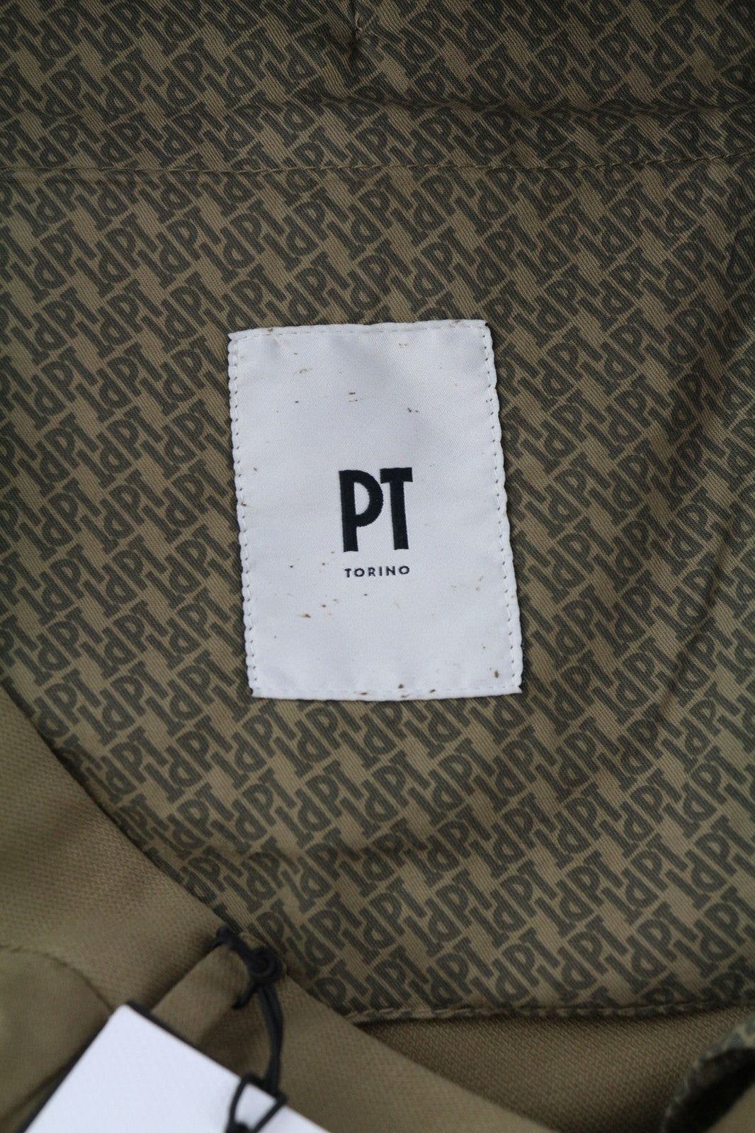 PT TORINO Skinny Mens Trousers 50 Brown Chino Zipper Pockets  Casual