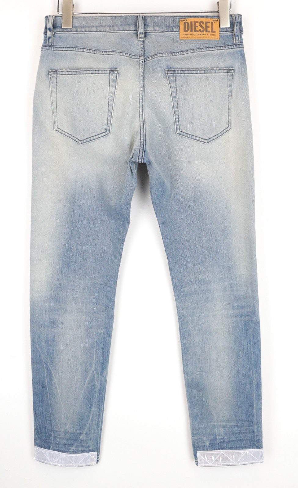 DIESEL D-Bazer 081AP Men's Jeans W29/L32 5-Pocket Cotton Stretch Blue Taper Fit