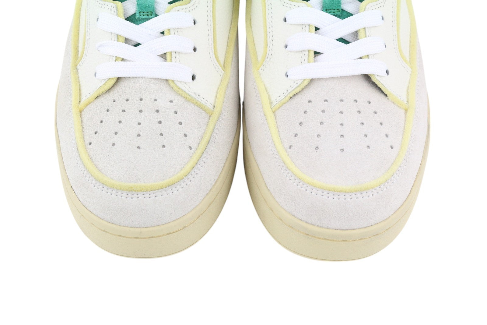 DIESEL S-Sinna Low Men Sneakers EU45 White Leather Laced Low Top Logo RRP160