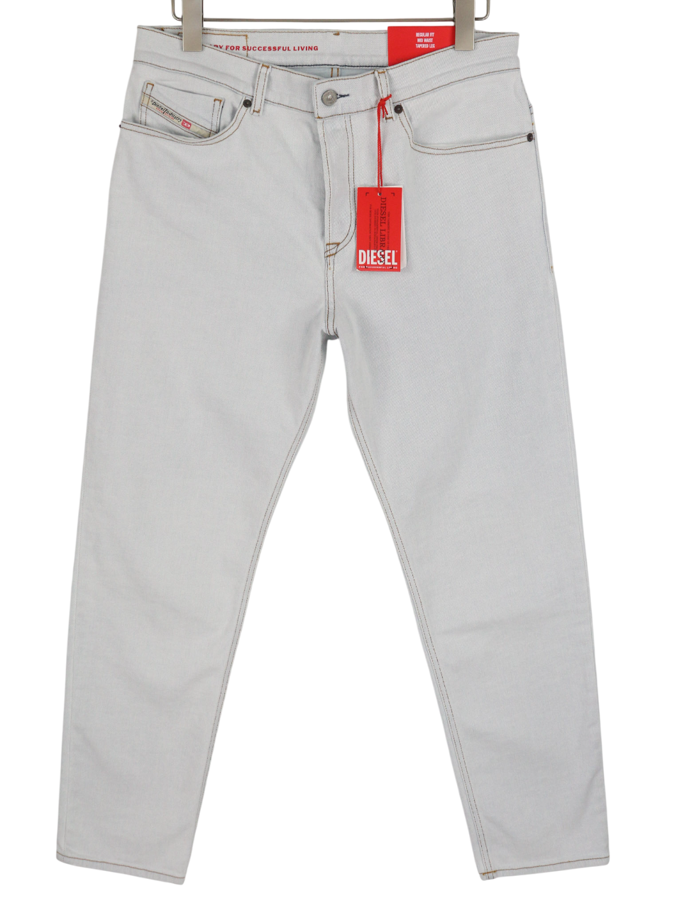 DIESEL 2005 D-Fining 09C06 vyriški džinsai W32/L34 įprasto kirpimo, siaurėjančiomis klešnėmis, vidutinio juosmens aukštyje 