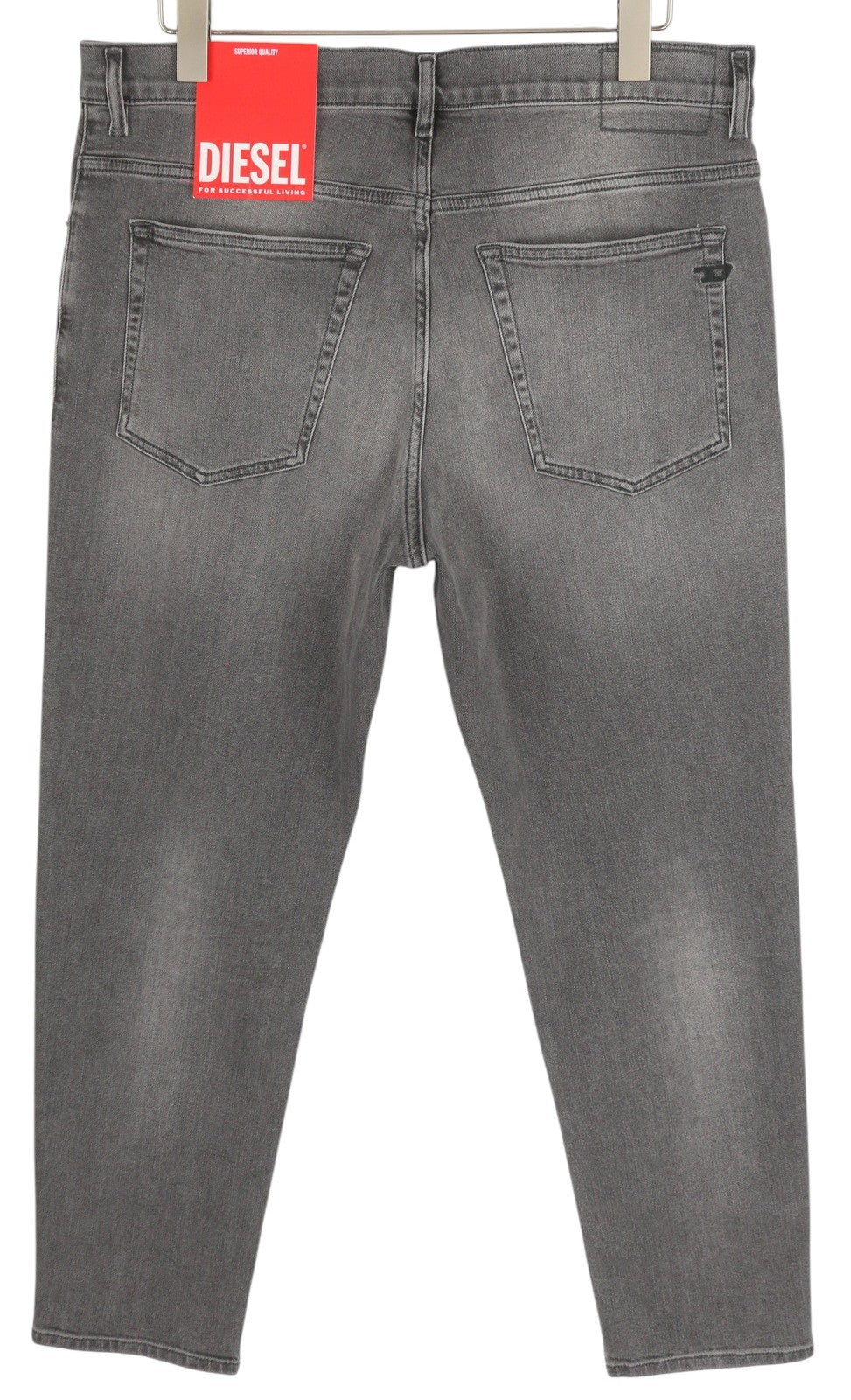 DIESEL 2005 D-Fining 09D50 Men Jeans W32/L32 Regular Fit Buttoned Denim Grey