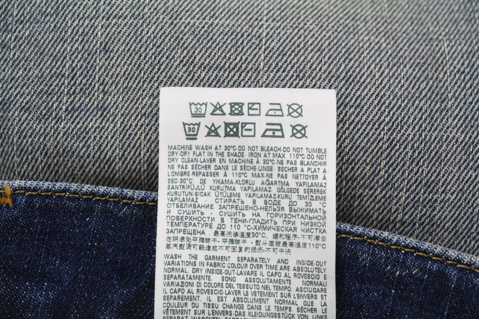 DIESEL D-Fining Z9A05 Men Jeans W31/L34 Tapered Fit Stretch Washed Blue RRP€225