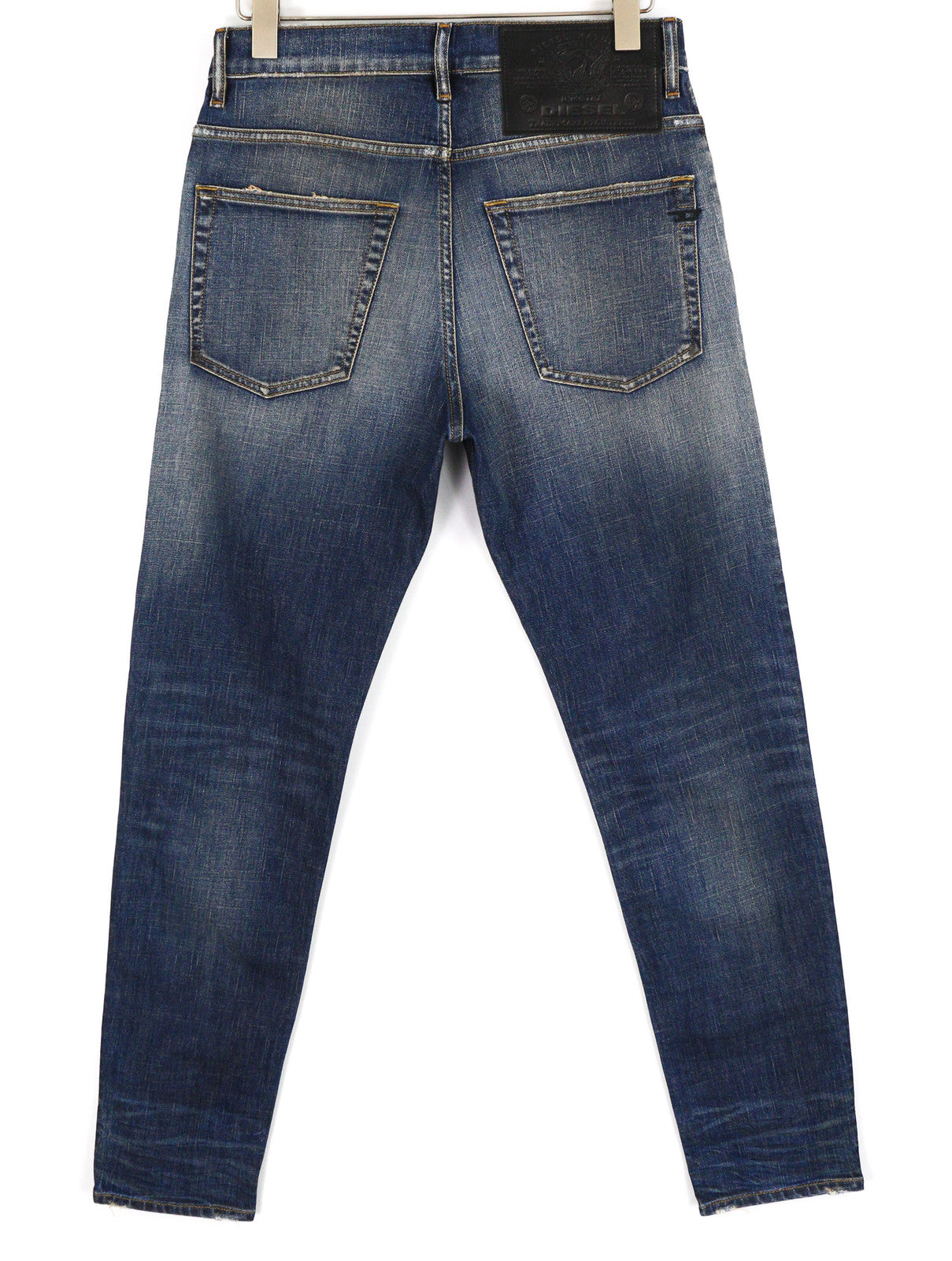 DIESEL D-Fining Z9A05 Men Jeans W31/L34 Tapered Fit Stretch Washed Blue RRP€225