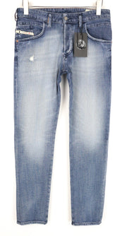 DIESEL D-Bazer 0870H Men's Jeans W29/L32 Blue Tapered Wash Cotton Stretch