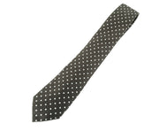 SUITSUPPLY Tie 150x8cm Brown Silk Dot Pattern Men's Pointed-End Smart Neckwear