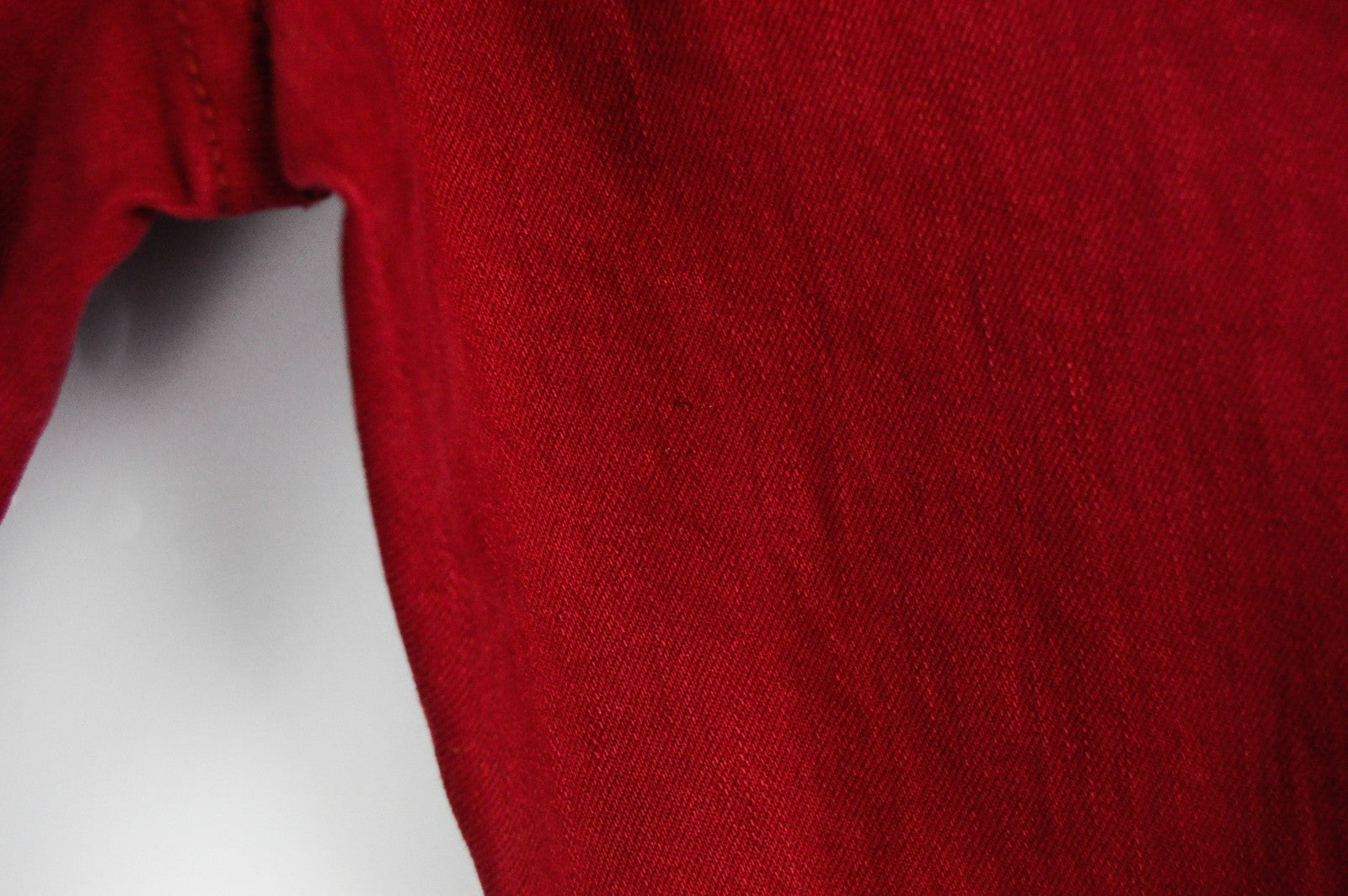 SCOTCH &amp; SODA Pike džinsai W28 L32 vyriški aptempti raudoni dažytos medvilnės tamprūs džinsai 