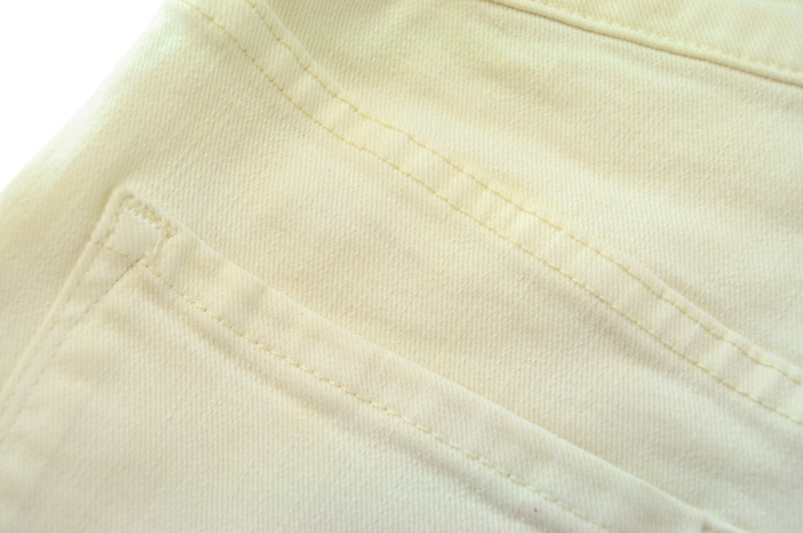 MAISON SCOTCH Jolie Vagabonde Jeans ~W25 L30 Off-White Slim Fit Button Fly