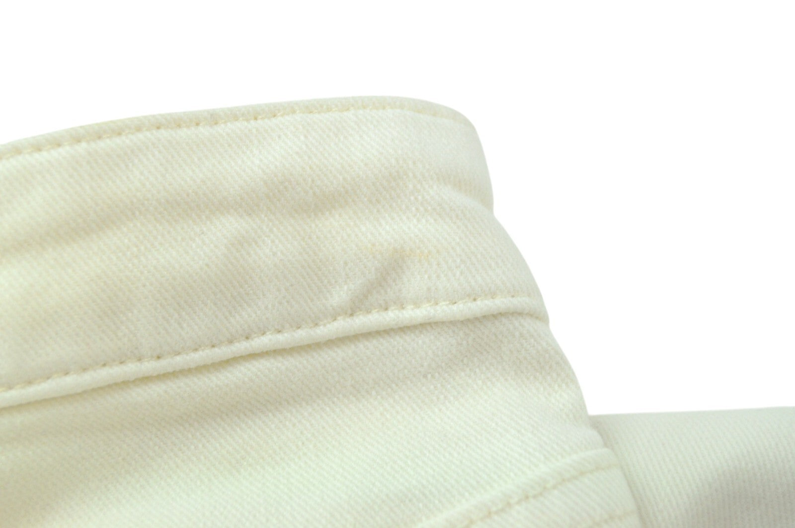 MAISON SCOTCH Jolie Vagabonde Jeans ~W25 L30 Off-White Slim Fit Button Fly