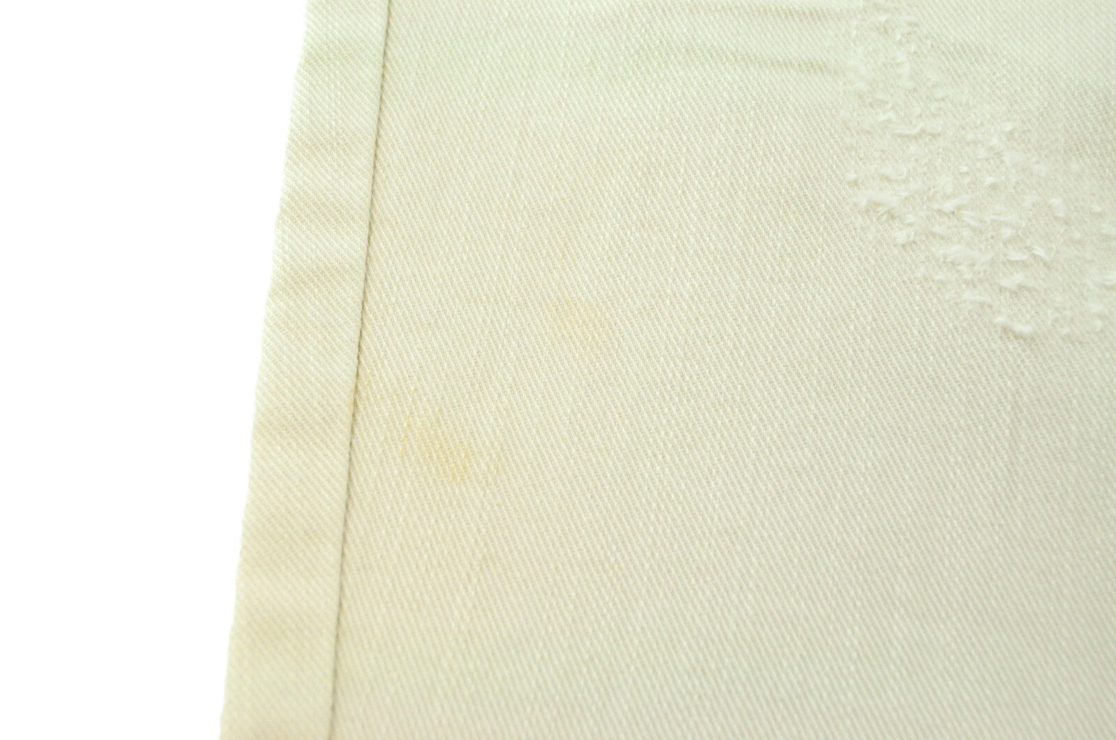 MAISON SCOTCH Slim Jeans W30 L32 Off-White Stretch Cotton Fit Women's Casual