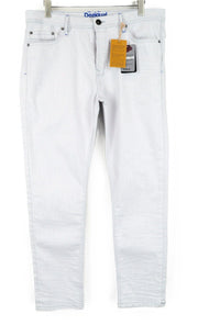 DESIGUAL Lucas džinsai UK20 šviesiai mėlyni skalbti ploni medvilniniai tamprūs vyriški džinsai 