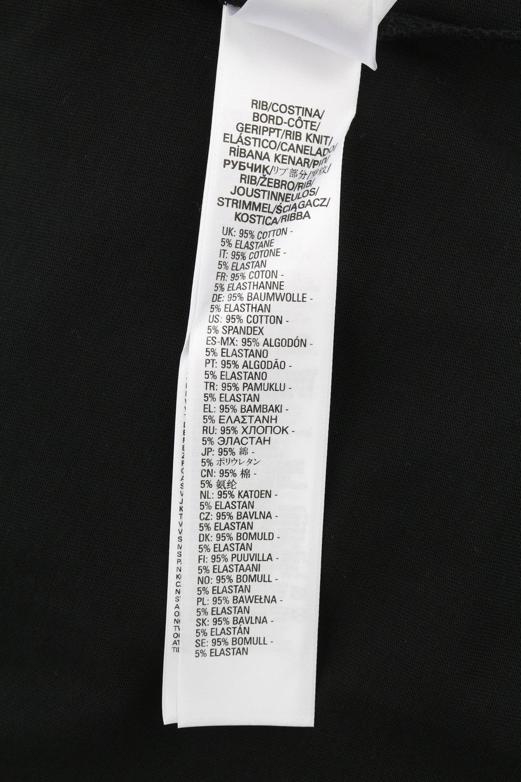 DIESEL T-Delphivy-Slits Men T-Shirt S Black Oversized V-Neck RRP€100