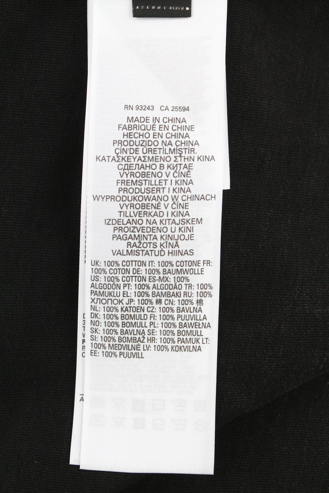 DIESEL T-Reg-E4 Women T-Shirt M Black Short Sleeve Crew Collar Washed RRP€125