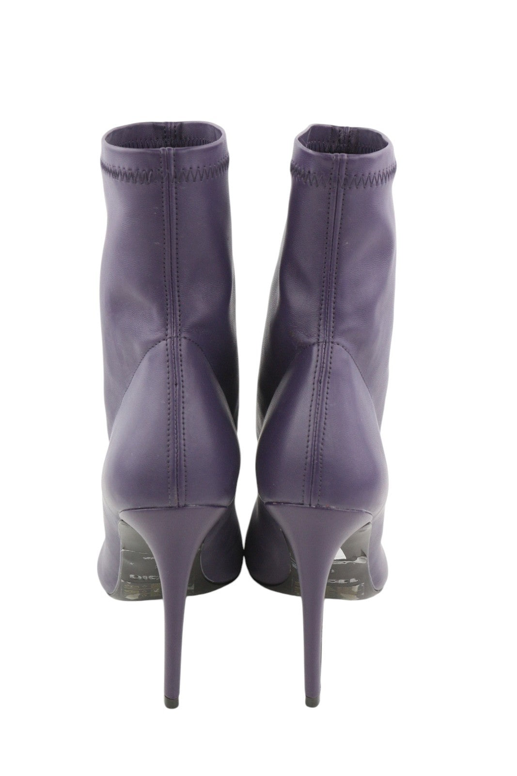 DIESEL D-Yucca AB Women Heels EU39 Purple Coated Kitted Heeled RRP€300