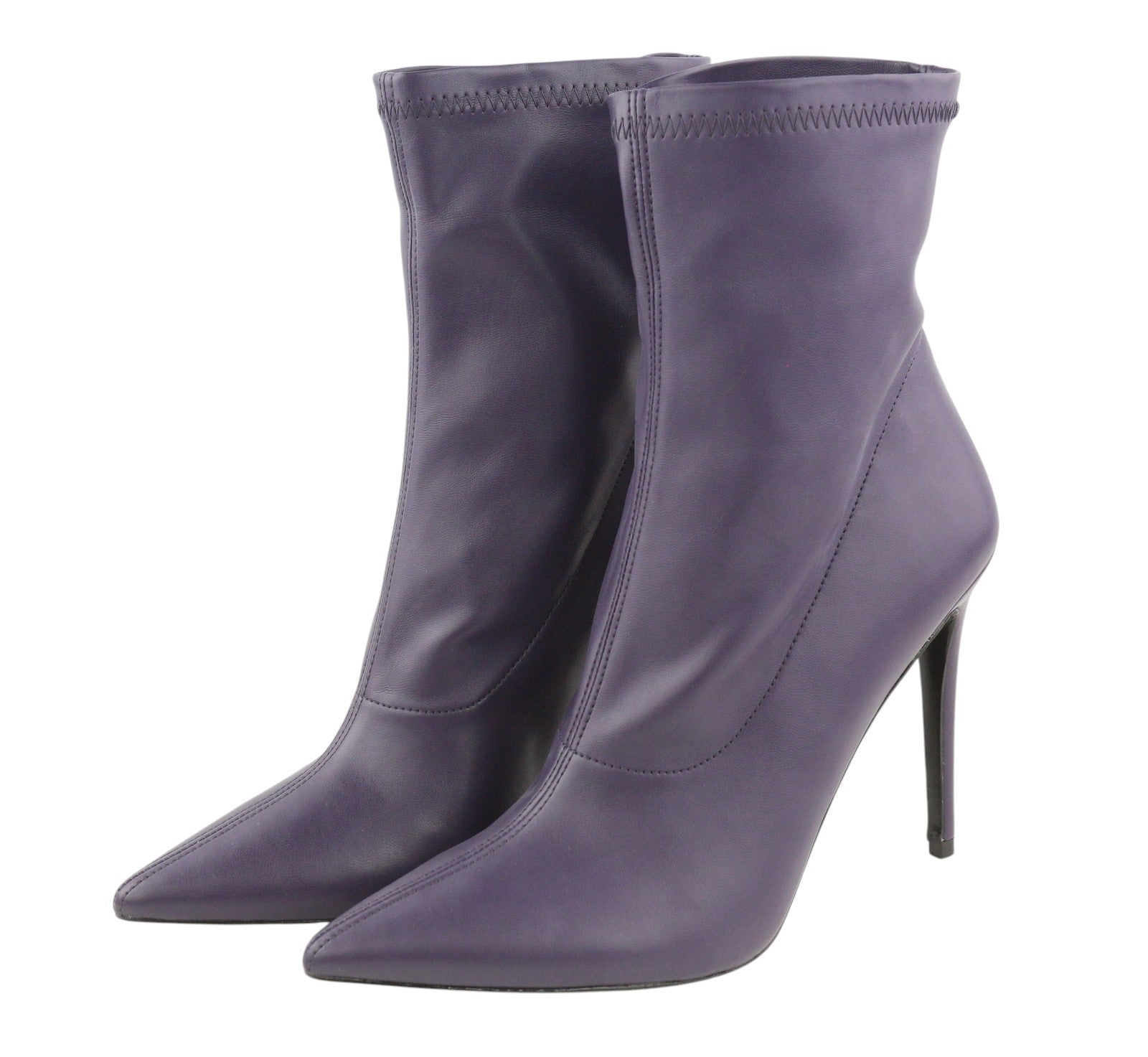 DIESEL D-Yucca AB Women Heels EU39 Purple Coated Kitted Heels Pointed Toe RRP€30