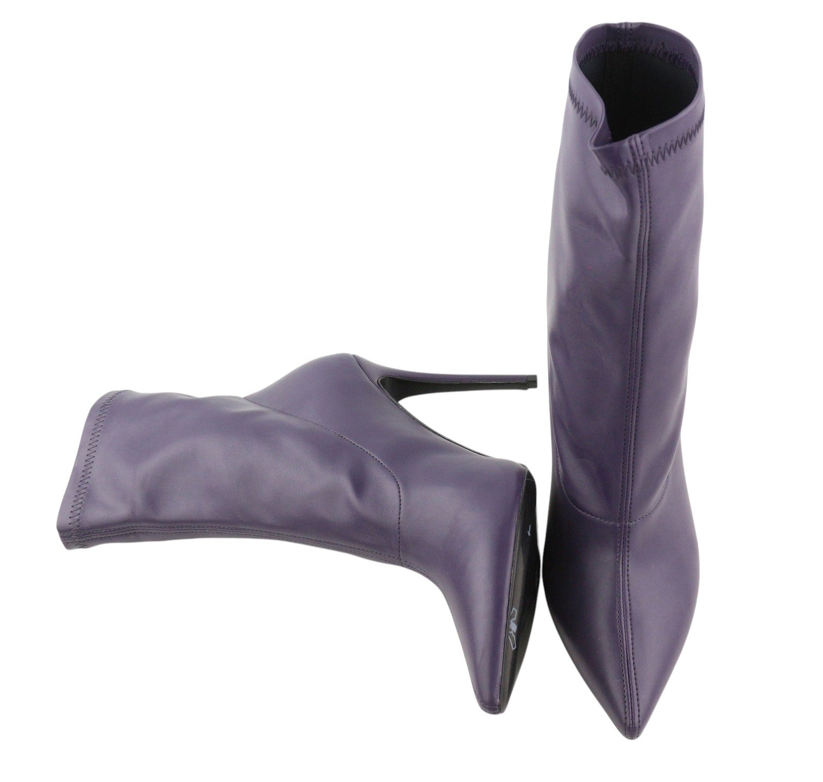 DIESEL D-Yucca AB Women Heels EU39 Purple Coated Kitted Heels Pointed Toe RRP€30