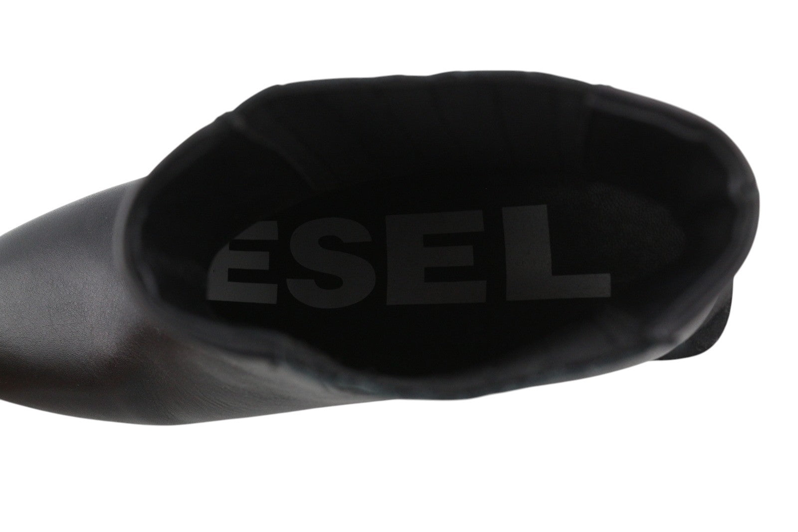 DIESEL D-Texanne CH Women Boots EU39 Black Leather Almond Ankle Top RRP€290