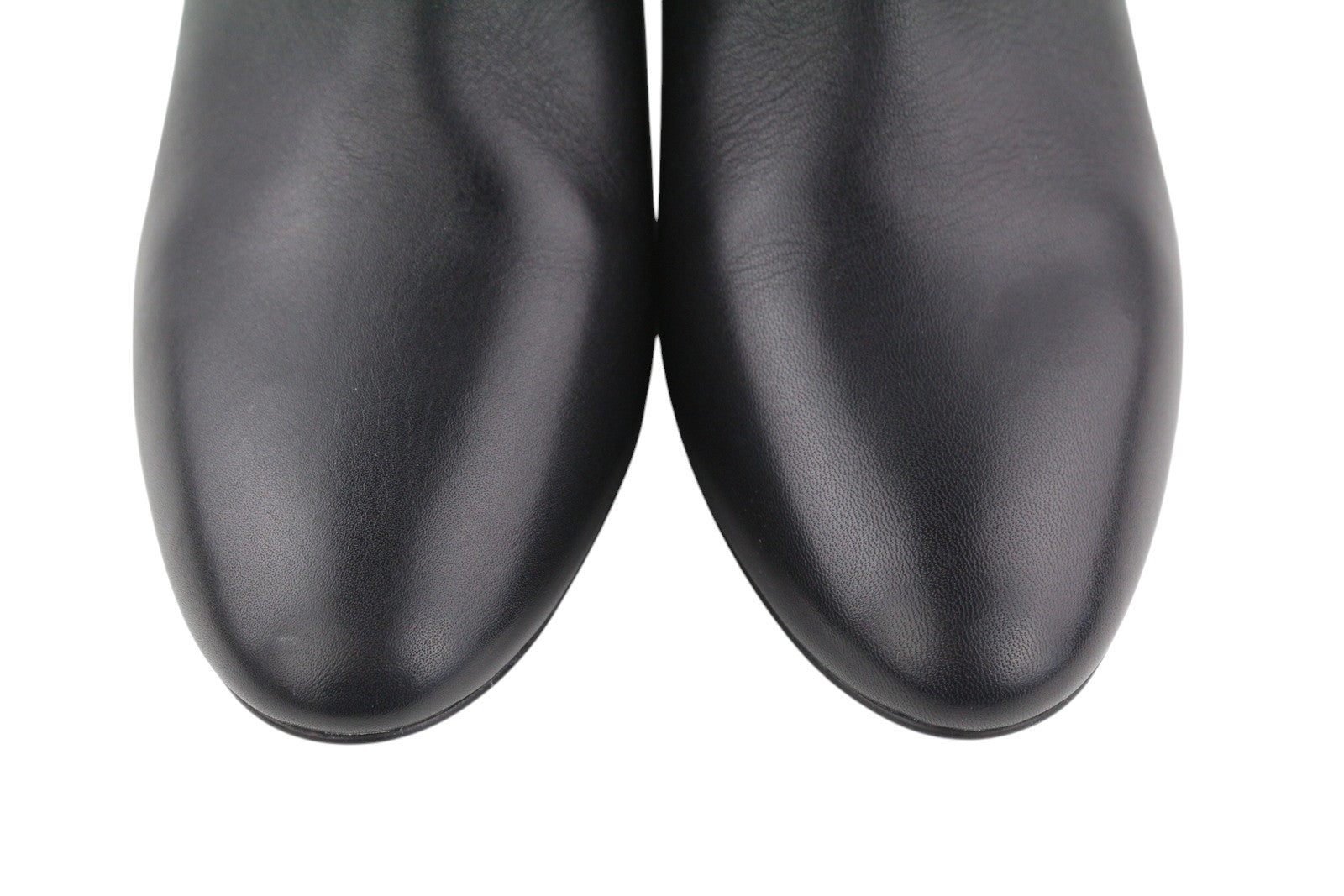 DIESEL D-Texanne CH Women Boots EU39 Black Leather Almond Ankle Top RRP€290