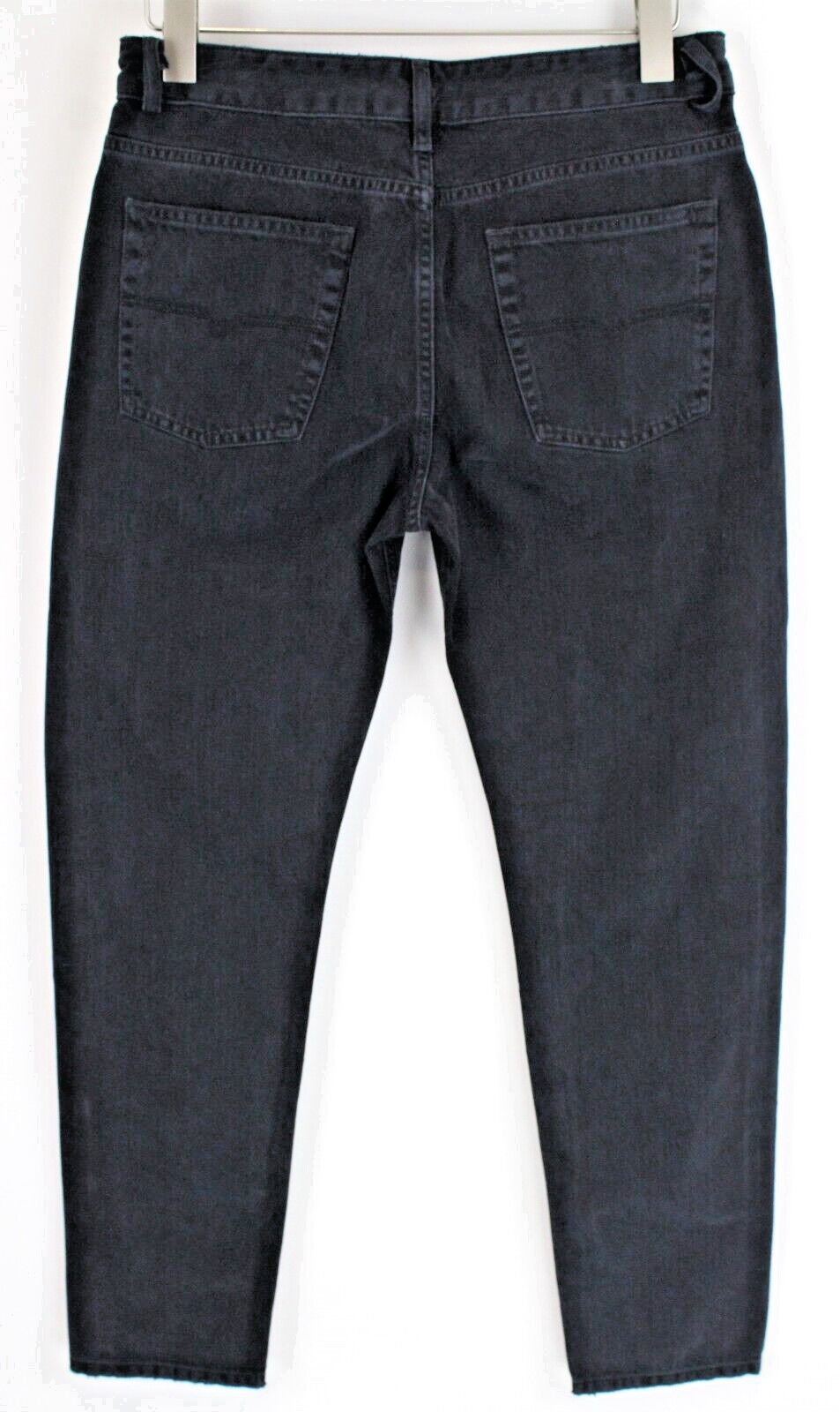 DIESEL Neekhol 084PM Womens W30/L32 Ripped Straight Jeans Dark Blue Cotton