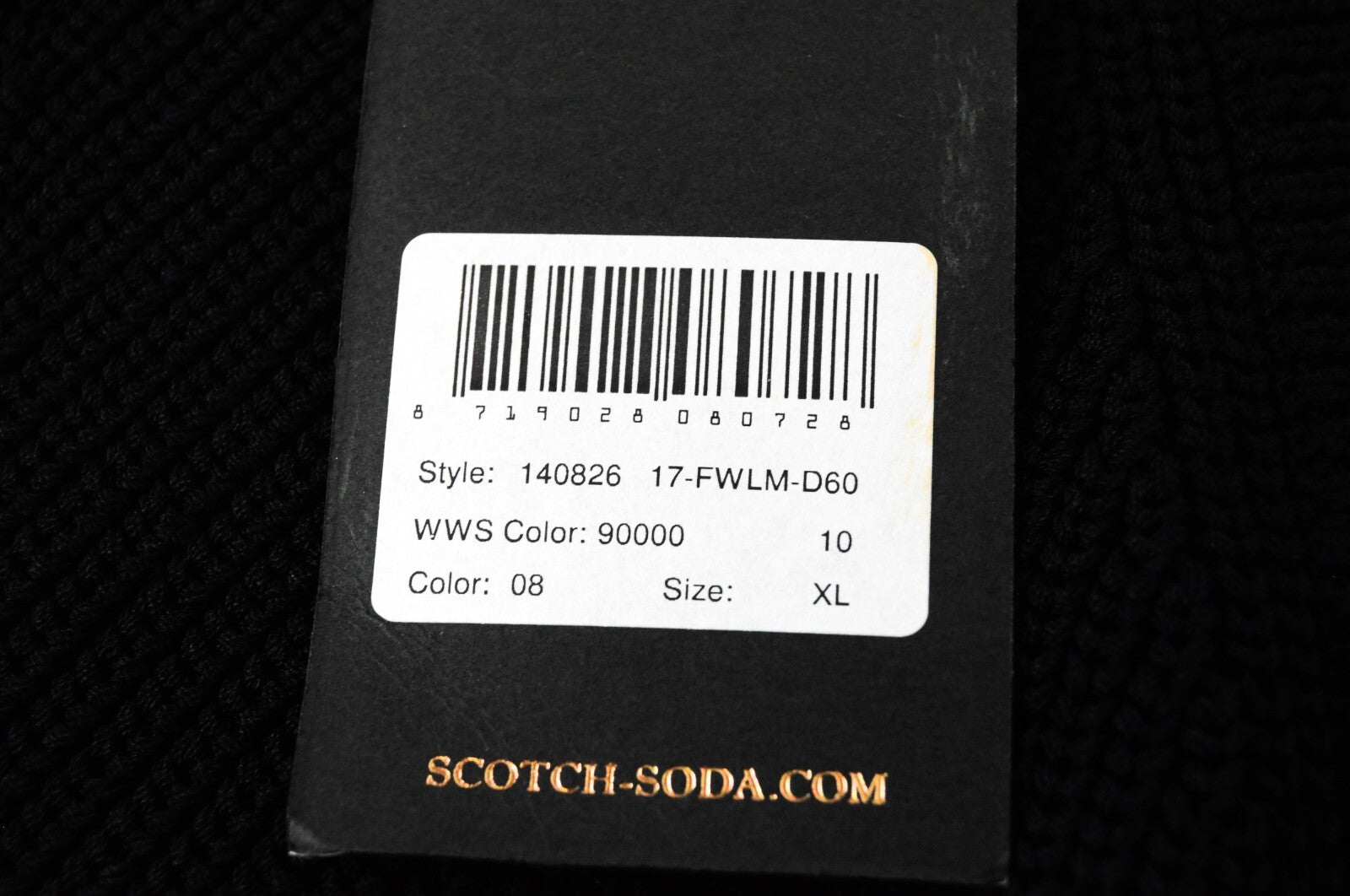 MAISON SCOTCH Womens XL Black Knitted Sleeveless Halter Top with Lace Sides