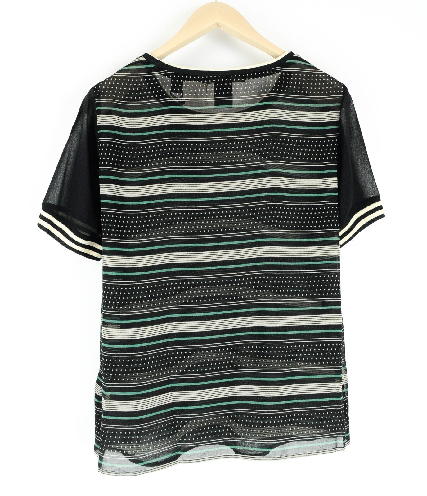 MAISON SCOTCH Womens XS Black Petite Tank Top Round Neck Cotton T-Shirt