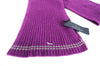 Purple Knit Scarf