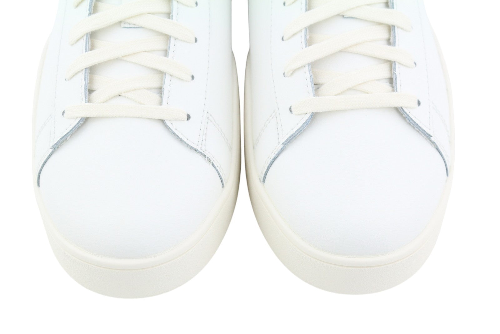 DIESEL S-Clever Low Lace Men Sneakers EU44.5 White Cow Leather RRP140 Trainers