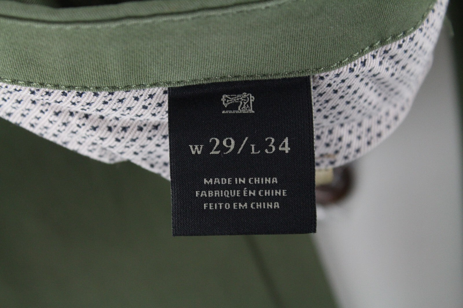 SCOTCH & SODA Mens W29/L34 Green Cotton Stretchy Super Slim  Mott Trousers