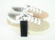 REPLAY Womens Pink Suede Trainers EU39 Casual Lace-Up Street Sneakers