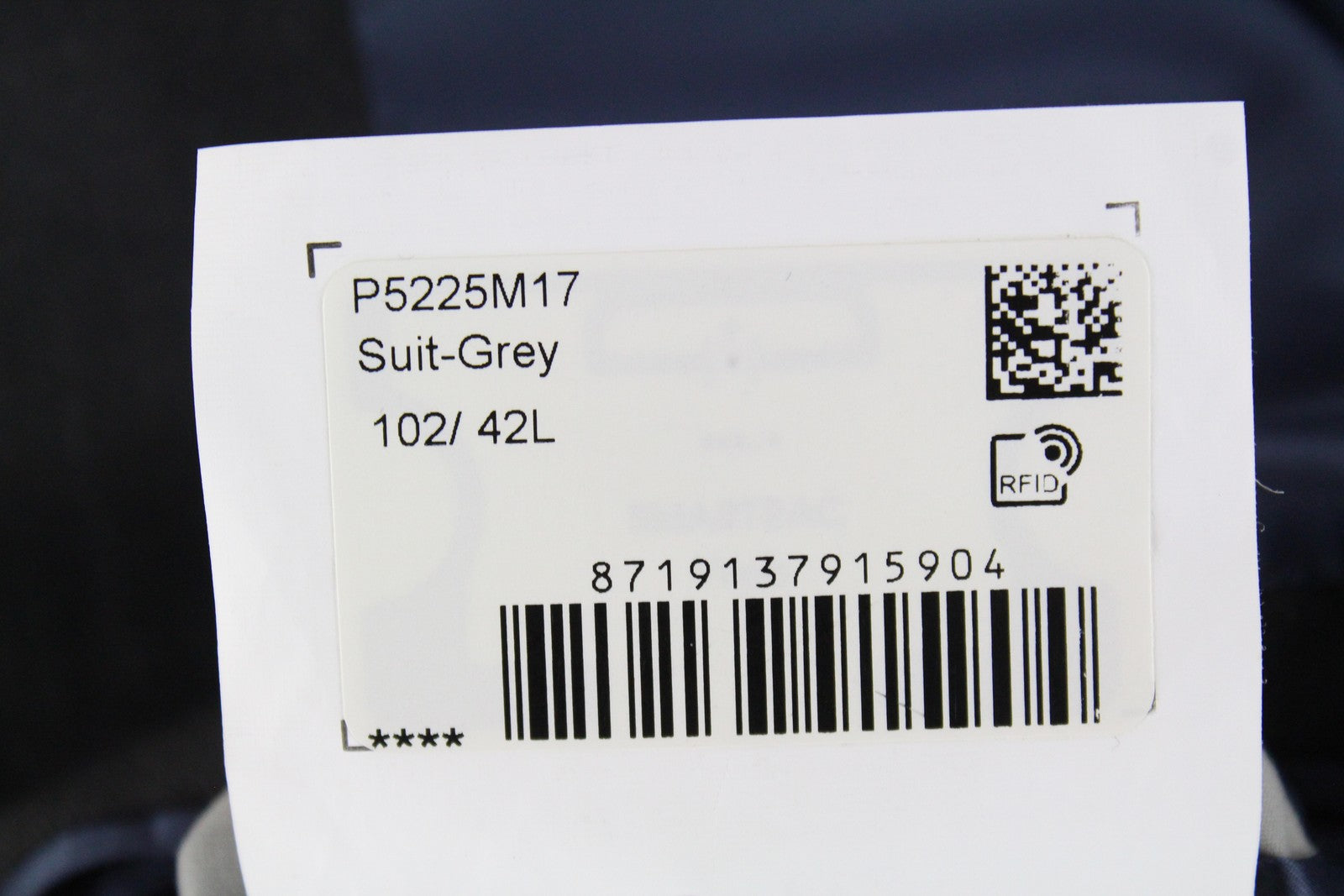 SUITSUPPLY Napoli Mens Blazer UK42L Super 110s Wool Grey Single Breasted