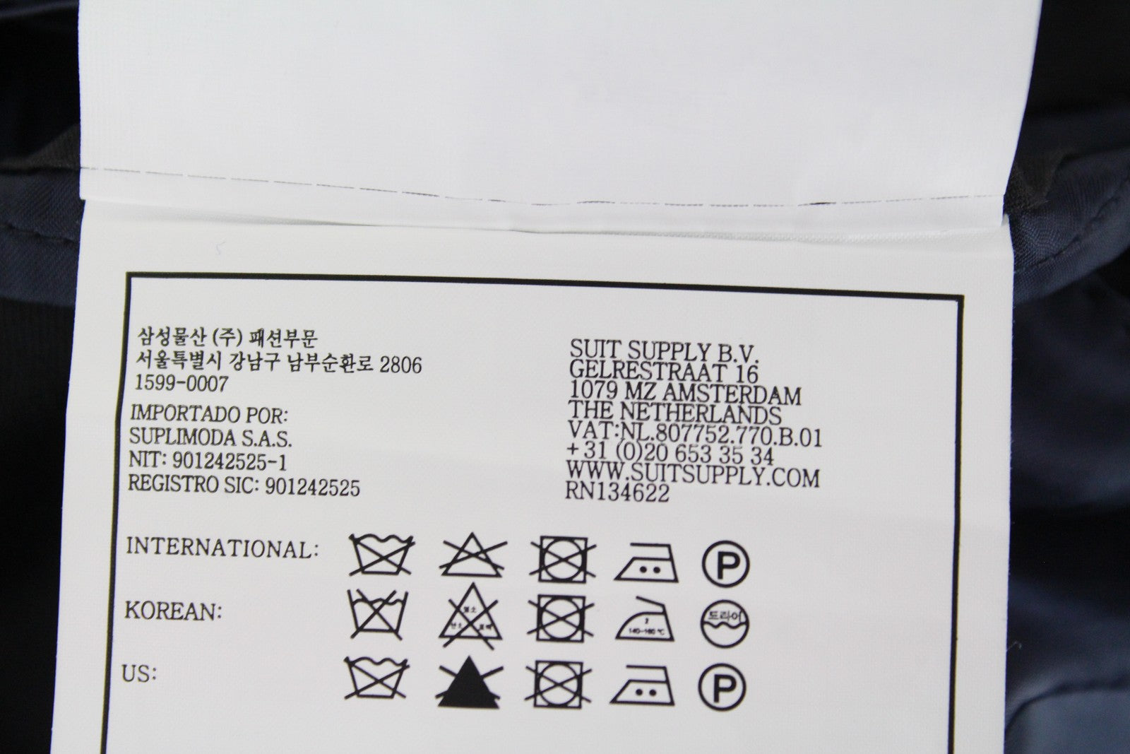 „SUITSUPPLY Napoli“ vyriškas švarkas, UK42L, pilka vilnonė „Super 110s“ suknelė su pamušalu 