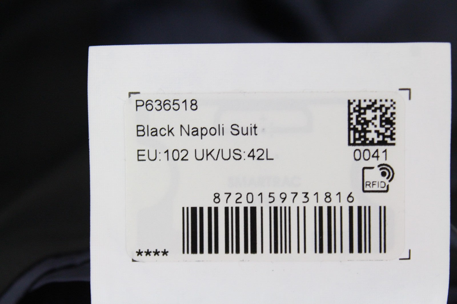 „SUITSUPPLY Napoli“ vyriškas švarkas, UK42L, pilka vilnonė „Super 110s“ suknelė su pamušalu 