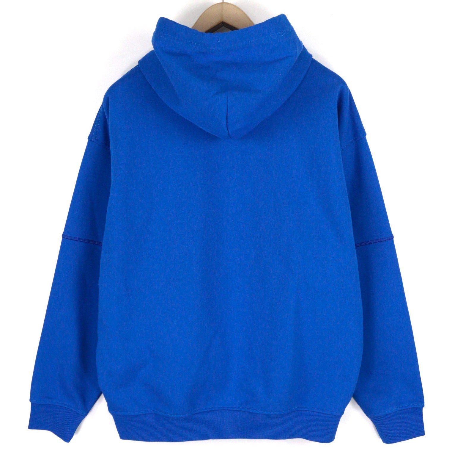 DIESEL S-Muster Mens Hoodie M Blue Oversizedd Pullover Hooded Pocket RRP€150