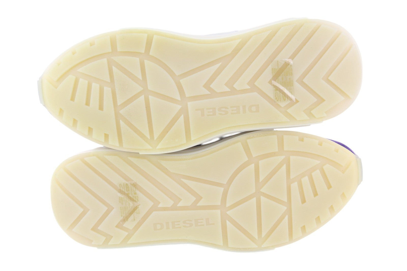 DIESEL S-Serendipity Mask Mens Sneakers EU42 Grey Lace Up Almond Toe RRP€200