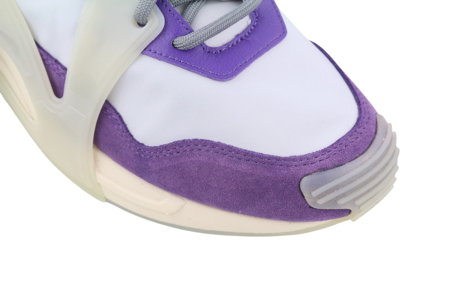 DIESEL S-Serendipity Mask Mens Sneakers EU44 Grey Lace Up Almond Toe RRP€200