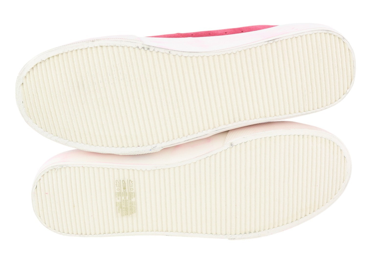 DIESEL S-Mydori LC Men Sneakers EU45 Red Suede Leather Almond Toe Low RRP€200