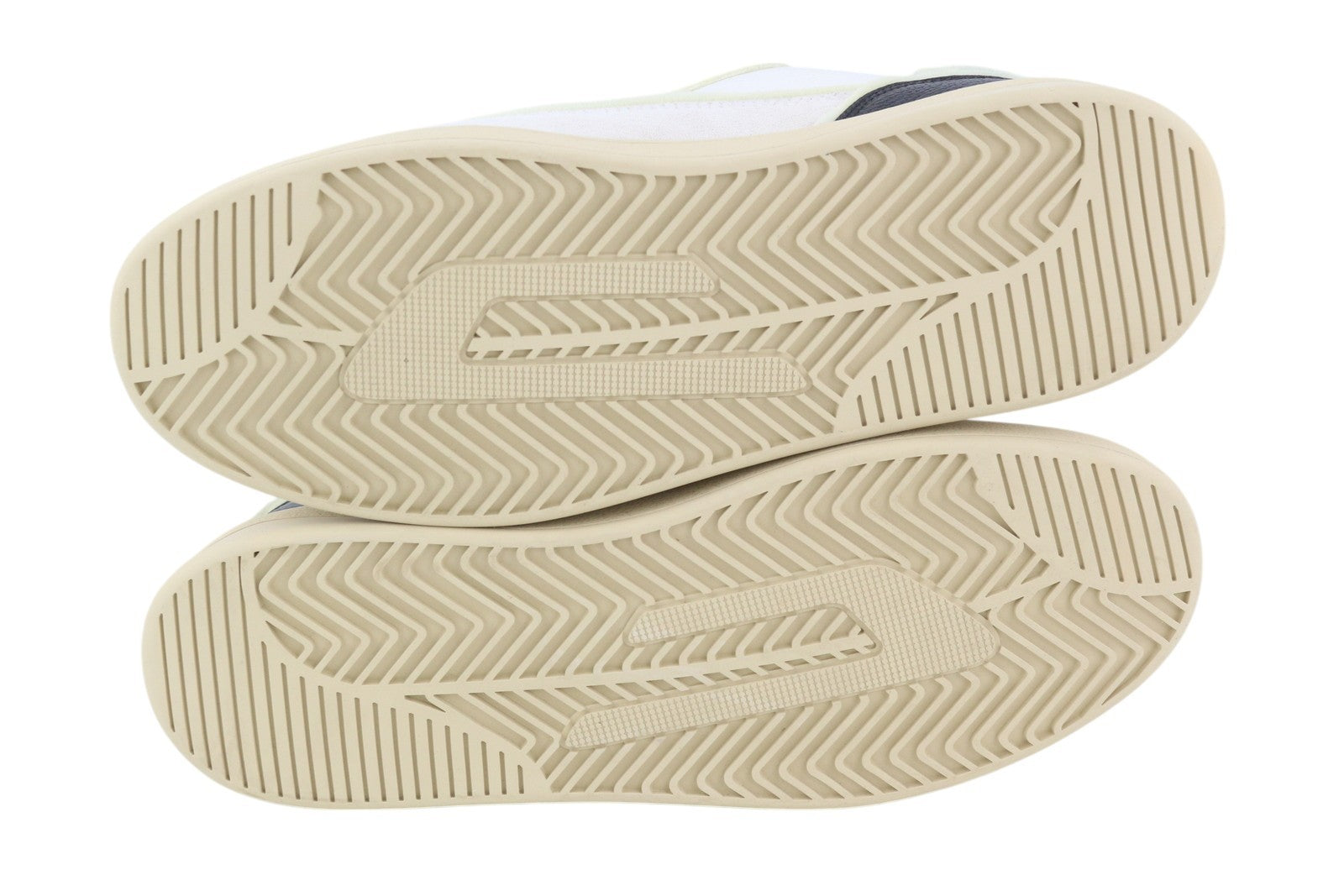 DIESEL S-Skeatys Low Mens Sneakers EU43 White Leather Low Top Lace Up RRP€160