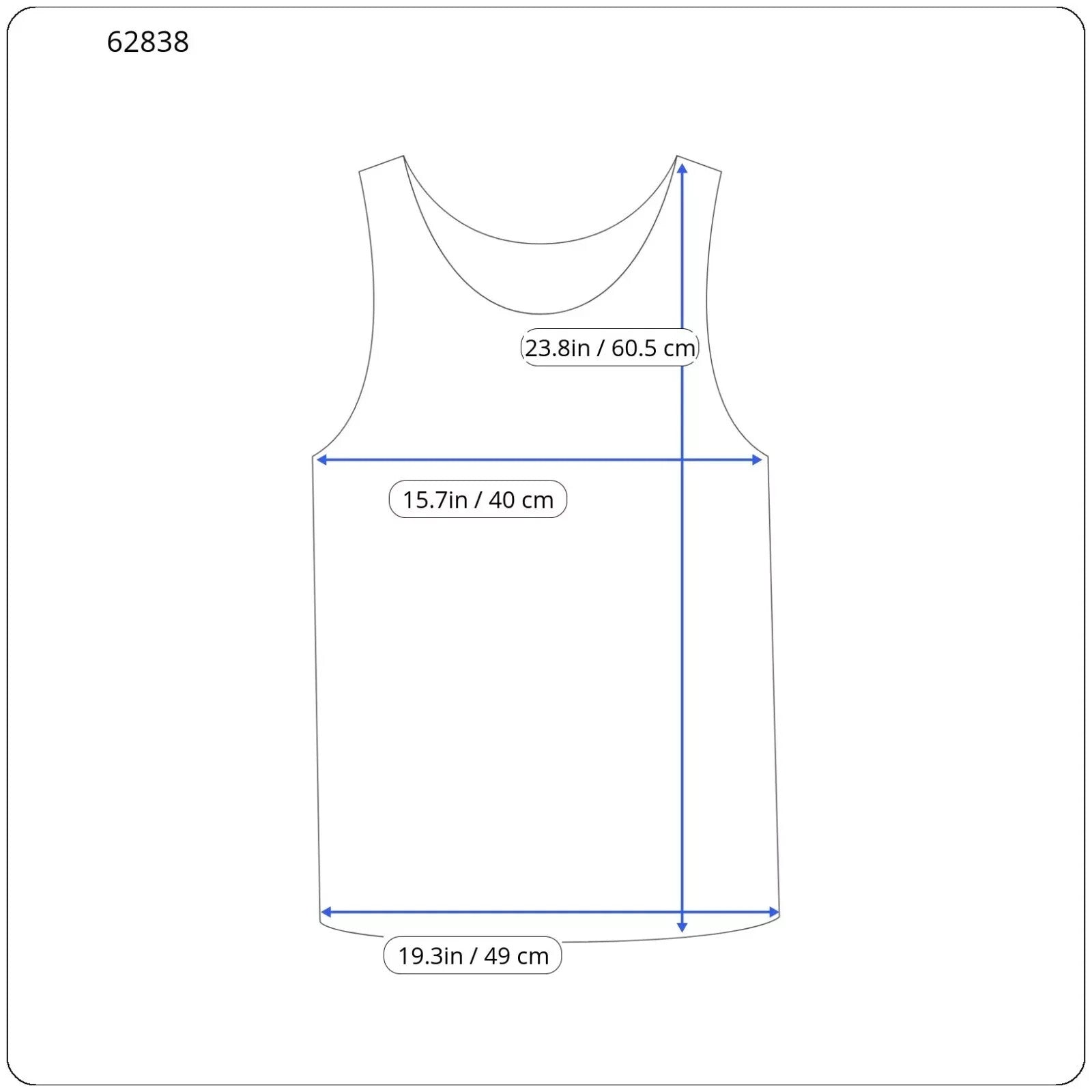 SWEATY BETTY Obi Vest Women's Sport Top XS Blue Stretch Sleeveless Gym