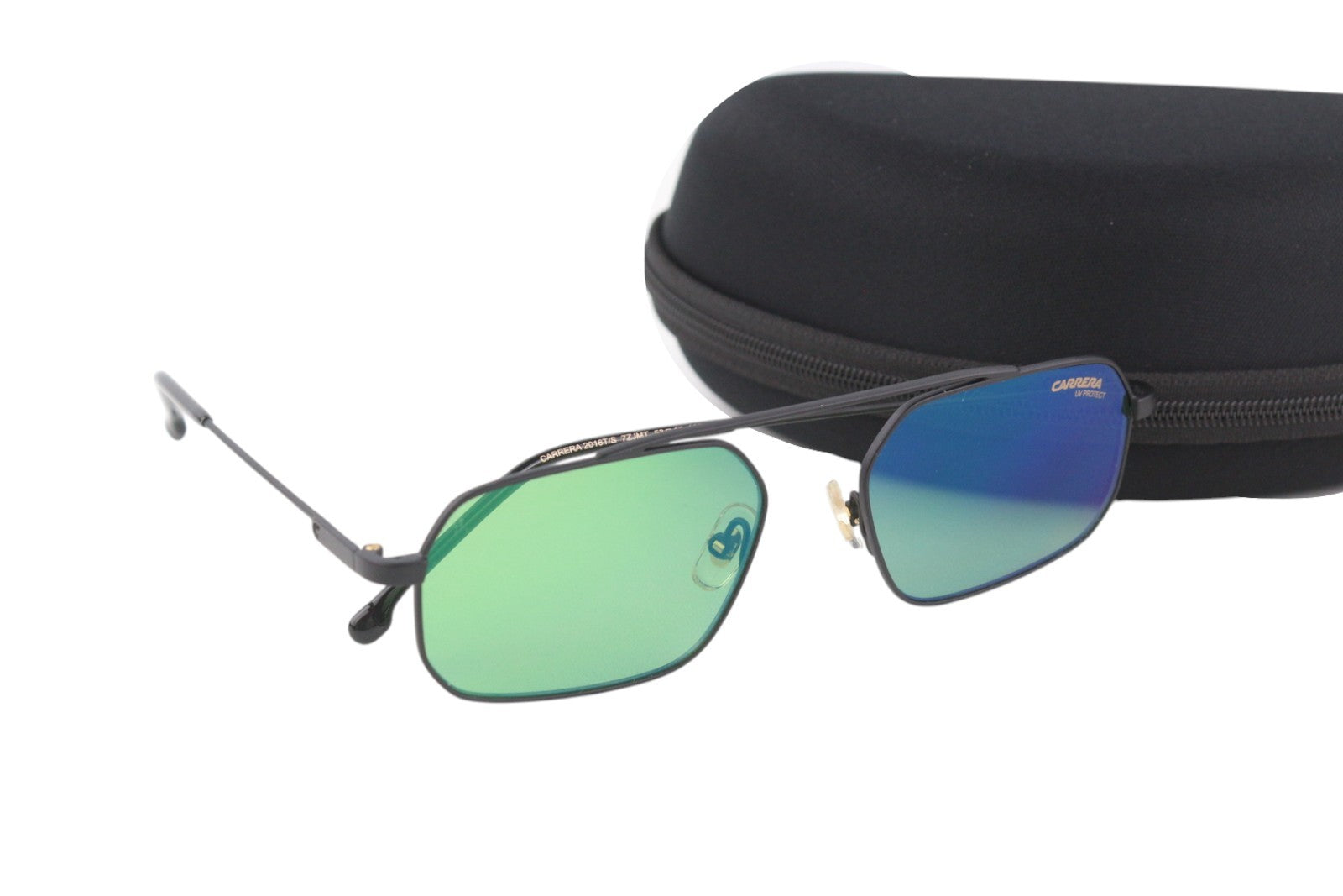 CARRERA 7ZJMT Men Sunglasses OS Green Lenses Logo UV Protection Unisex 2016T/S