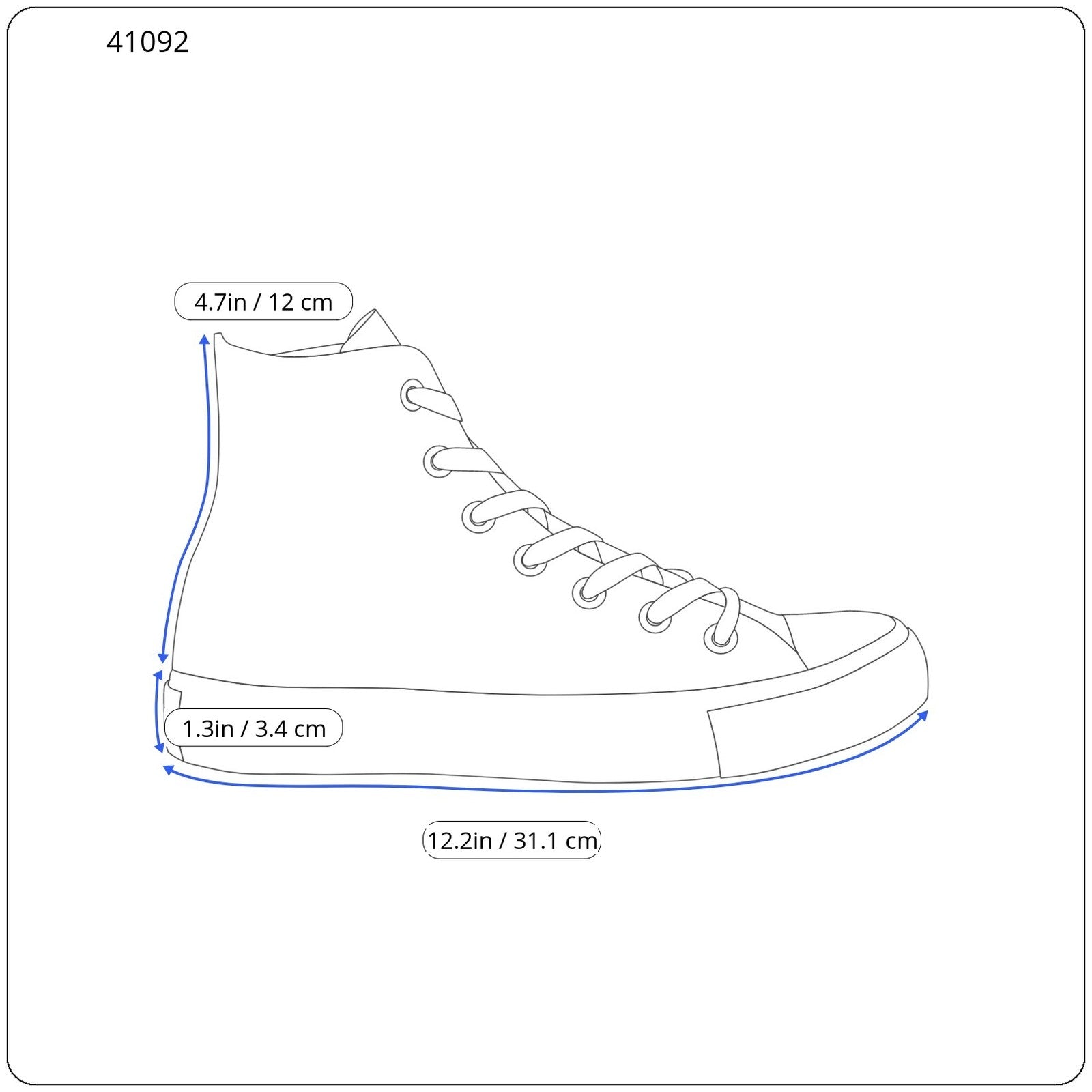 DIESEL S-Mydori ML Men Sneakers EU44.5 White Leather High Top Almond Toe RRP€220