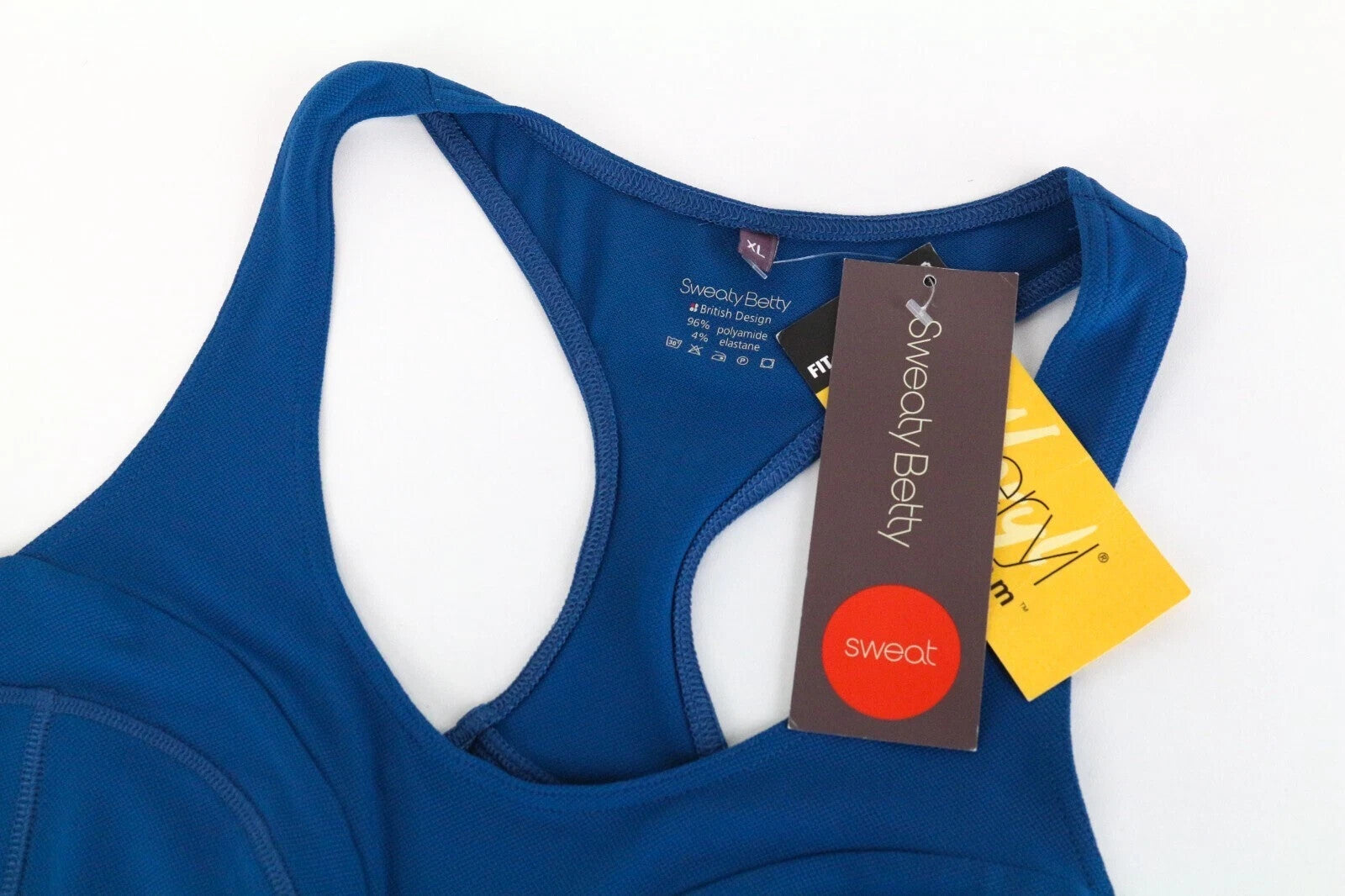 SWEATY BETTY Grand Slam Women's Sport Dress XL Blue Back Breathable