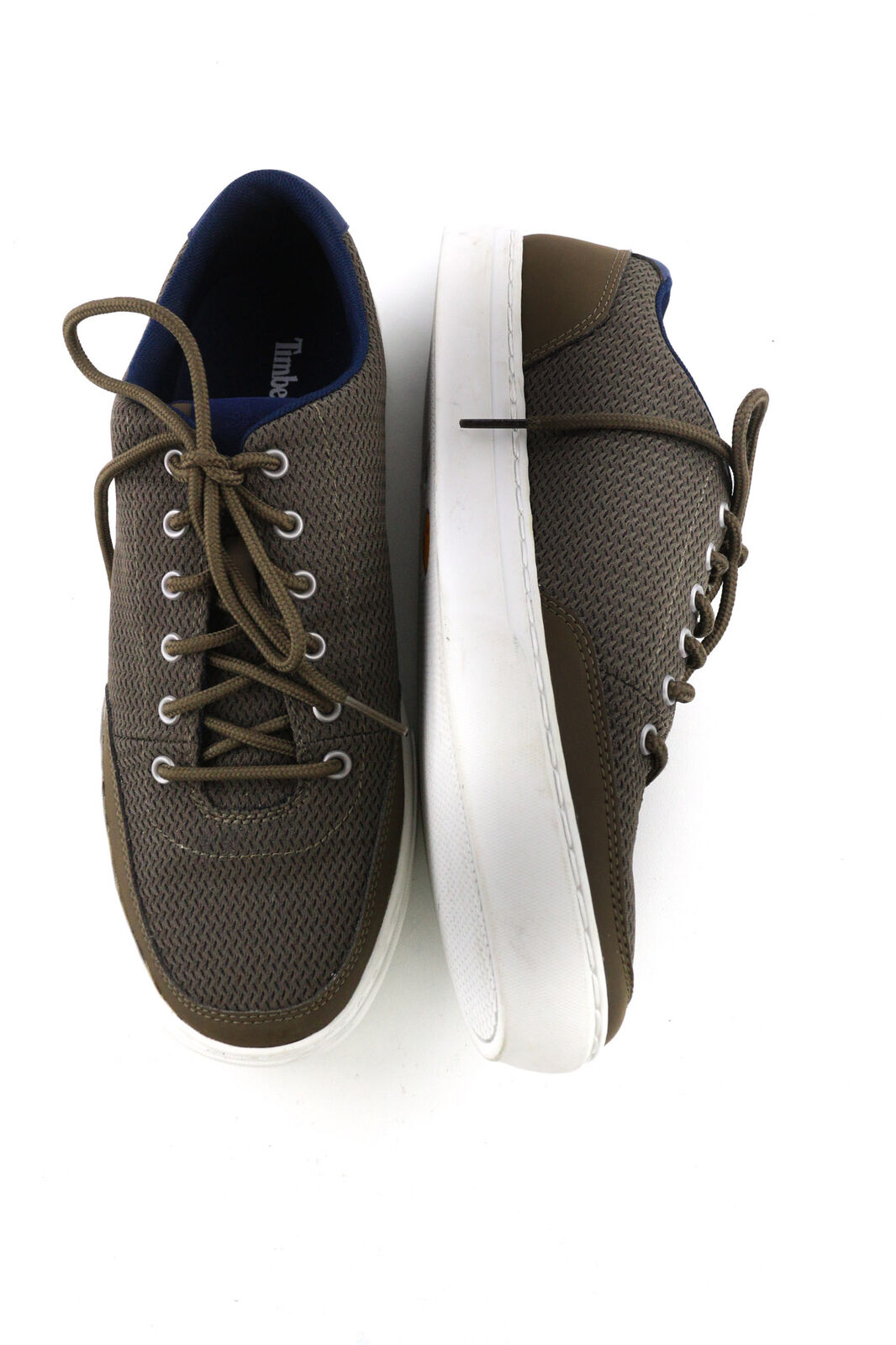 TIMBERLAND A2QK3-A5746 Men Shoes EU42/43 Green Leather Textile Low-Top Leisure