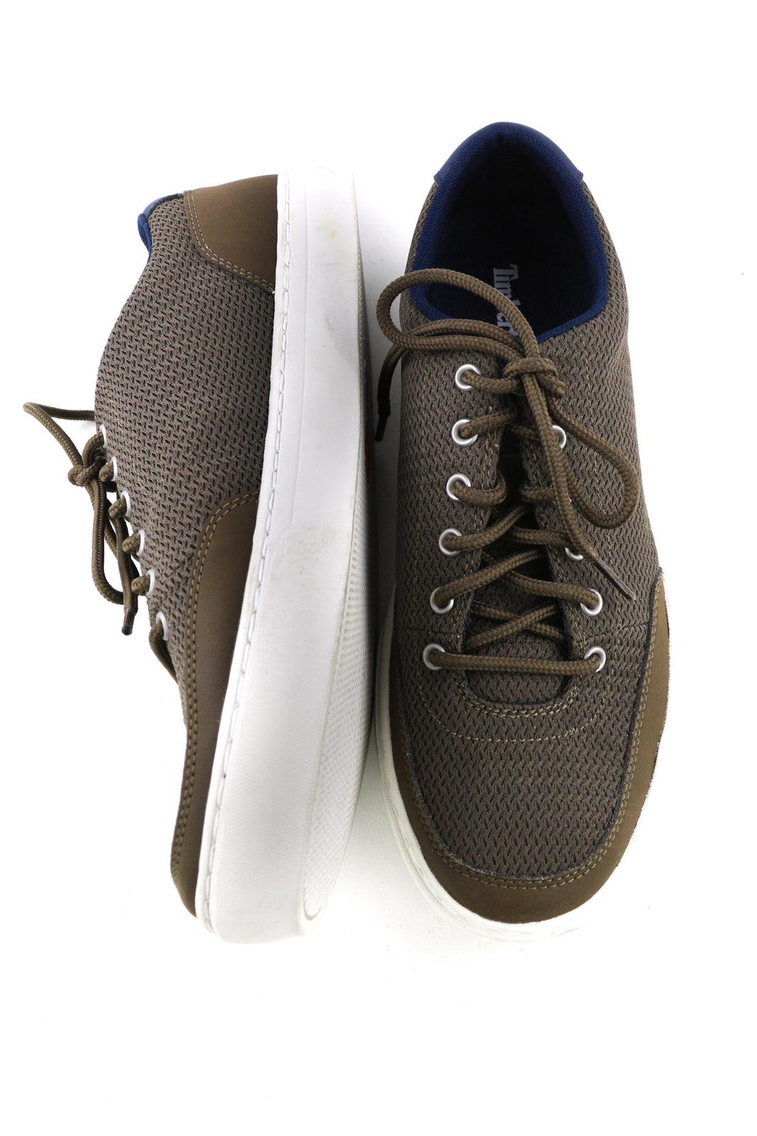 TIMBERLAND A2QK3-A5746 Men Shoes EU42/43 Green Leather Textile Low-Top Leisure