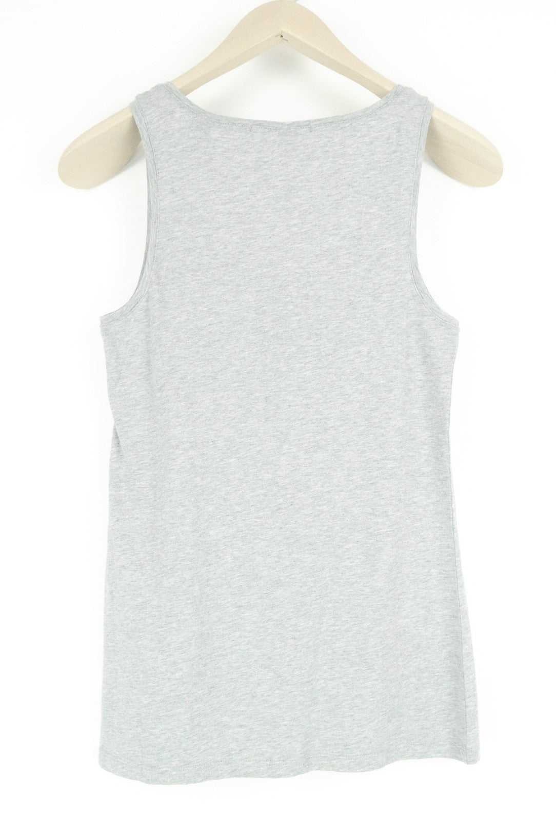 MAISON SCOTCH Tank Top Women's XS Grey Cotton Sleeveless Pullover Basic Shirt