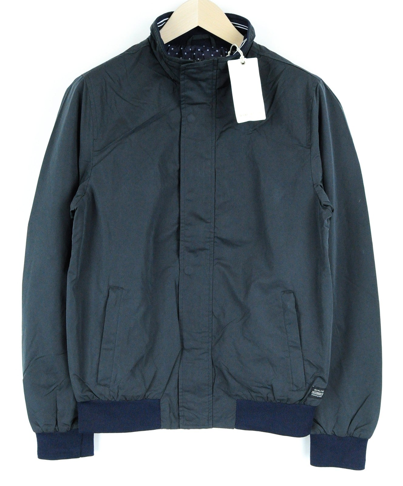 SCOTCH & SODA Jacket Men's M Navy Long Sleeve Zipped Casual Ams Couture Style