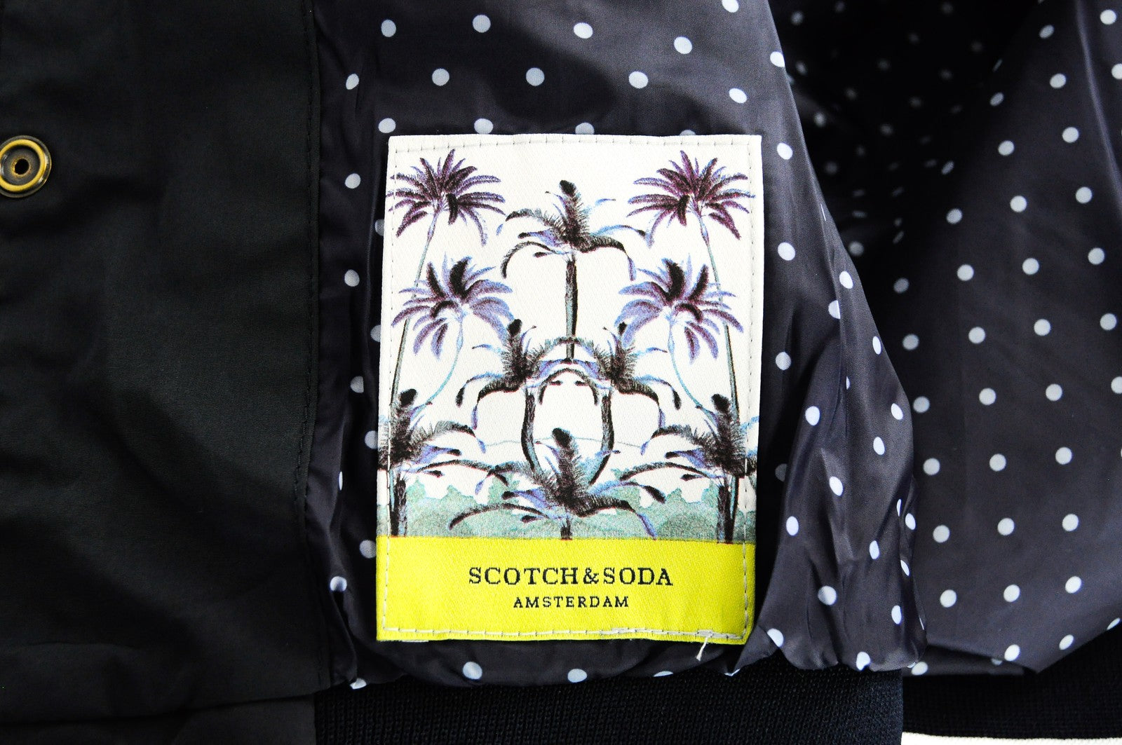 SCOTCH & SODA Jacket Men's M Navy Long Sleeve Zipped Casual Ams Couture Style