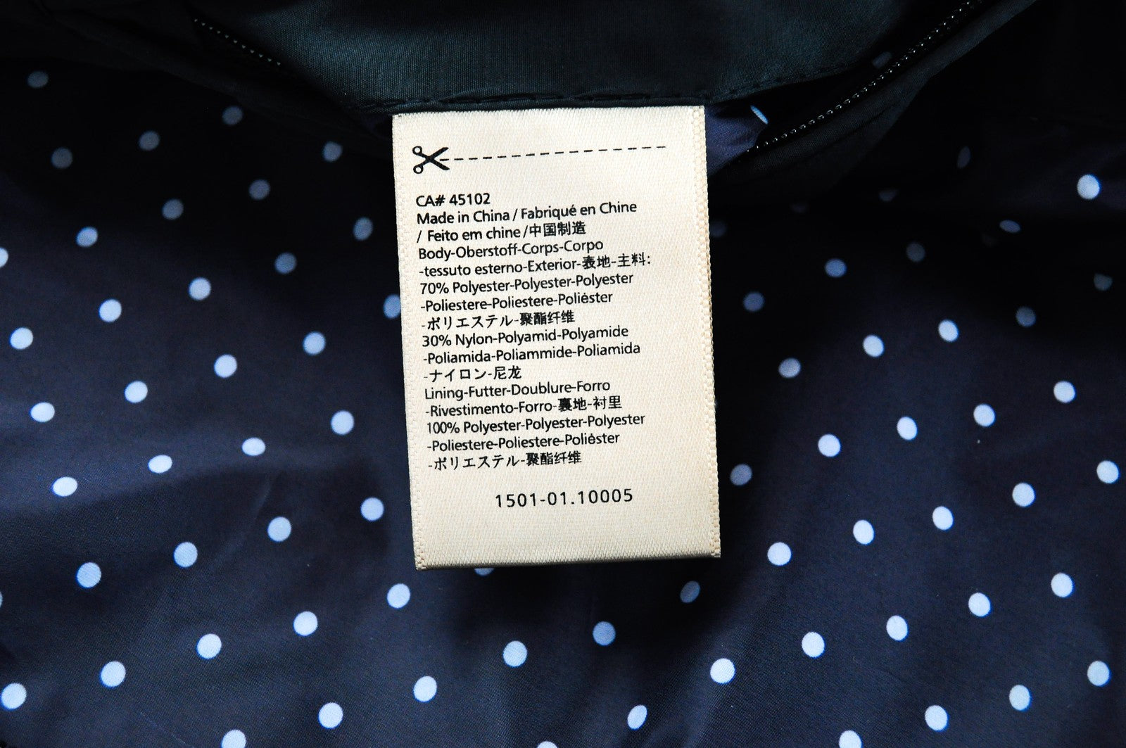 SCOTCH & SODA Jacket Men's M Navy Long Sleeve Zipped Casual Ams Couture Style