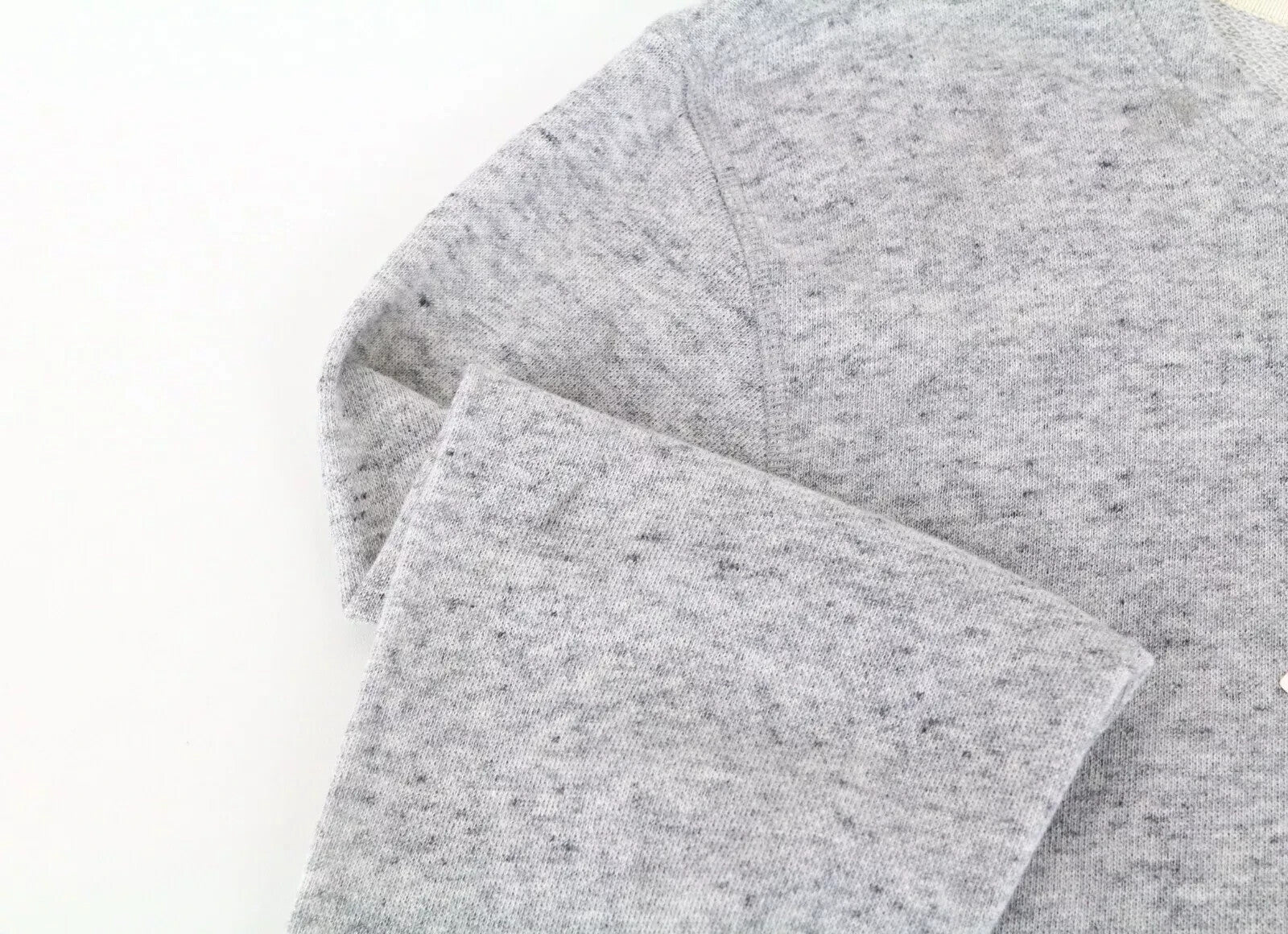 SCOTCH & SODA Ams Blauw Men's Sweatshirt L Grey Cotton Pocketed Long Sleeve